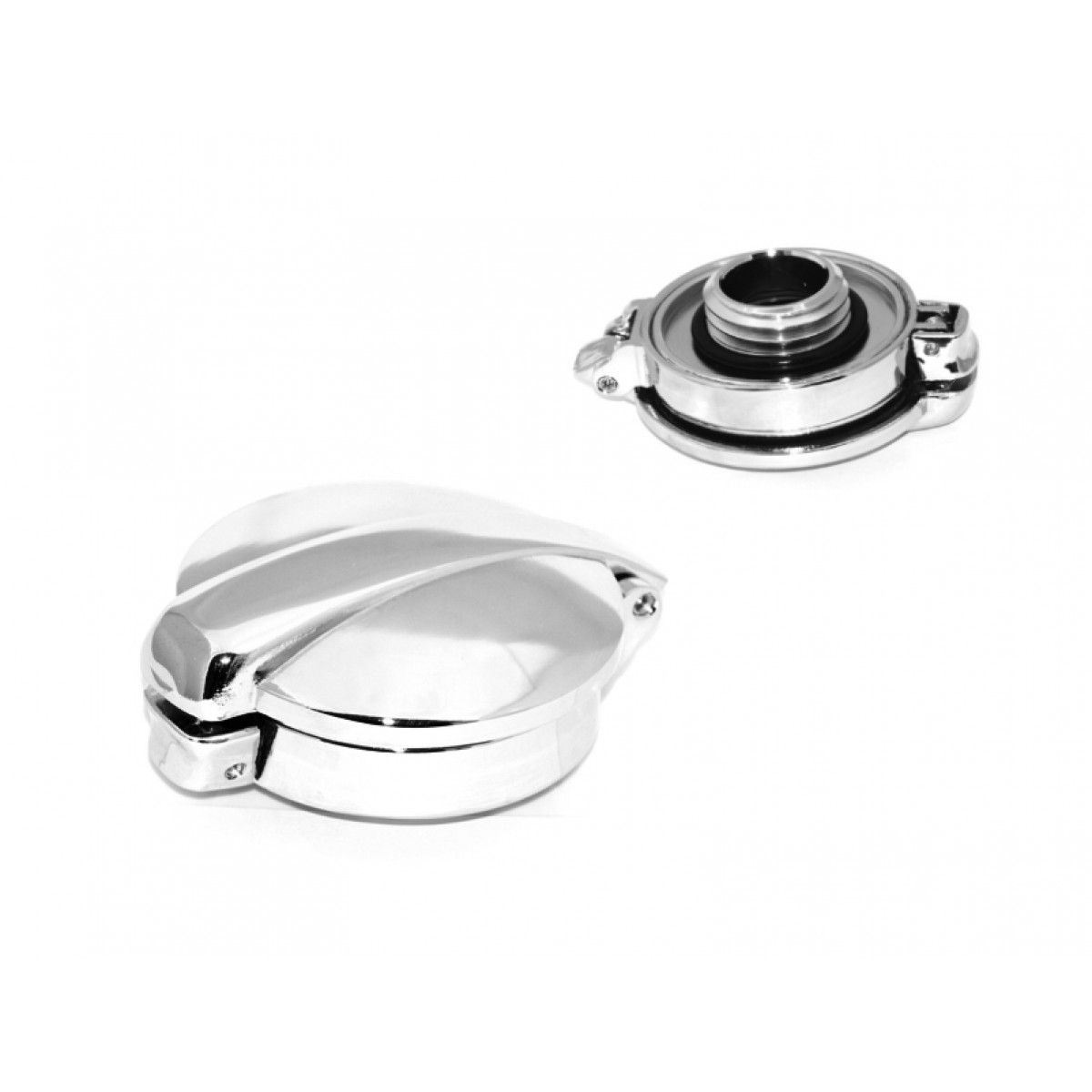 Classic Billet Aluminium Push to Open Oil Filler Cap